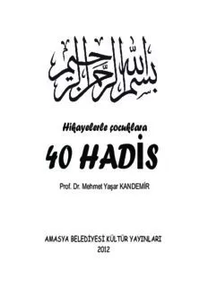 Mehmet Yaşar Kandemir "40 Hadis" PDF
