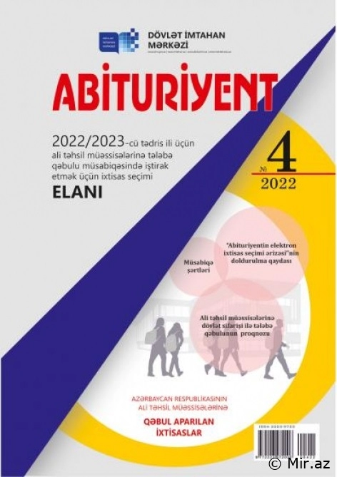 Abituriyent jurnalı 4 ( 2022 - 2023 ) PDF