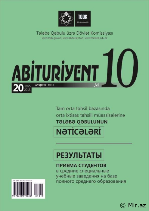 Abituriyent jurnalı 10 (2022 - 2023) PDF