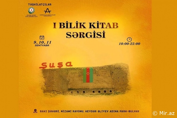 “Bilik” kitab sərgi-yarmarkası keçiriləcək