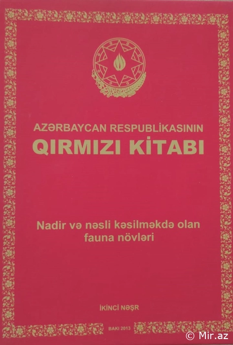 Azərbaycan respublikasının qırmızı kitabı - PDF