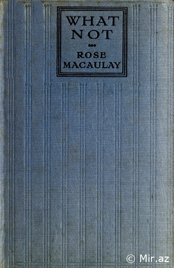 Rose Macaulay "What Not" PDF