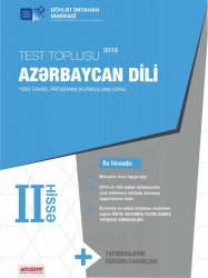 "Azərbaycan Dili Test Toplusu 2-ci Hissə - DİM 2019" PDF