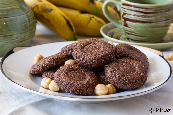 Üç İnqrediyentli Şəkərsiz Pəhriz Peçenyesi Resepti