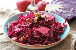 Turşu dadında ‘’Qırmızı kələm ‘’ salatı  resepti