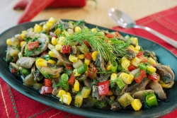 Dadına doyum olmayan ‘’Göbələk’’ salatı resepti