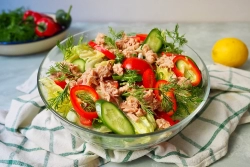 Salatların Ən Doyumculu : Ton Balığı Salatı