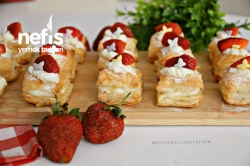 Milföy Xəmirindən Kremli şirniyyat resepti