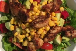 Toyuqlu Diet Salatı Resepti