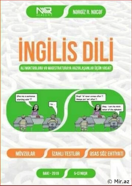 Nərgiz Nəcəf "ingilis dili - 9,10,11 siniflər - lüğət" PDF