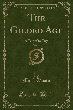 Mark Twain "The Gilded Age: A Tale of Today" PDF