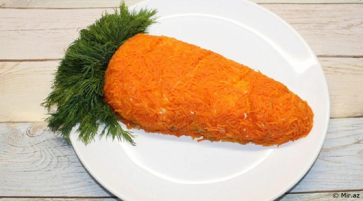 Yeni İl Süfrənizi Bəzəyəcək Yerkökü Salatı Resepti