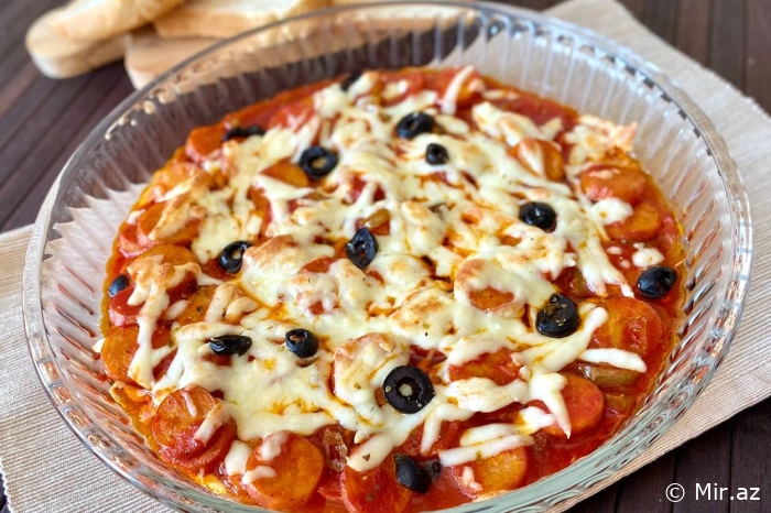 Səhər Yeməyi Üçün İdeal : Pomidor Souslu Sosiska Resepti