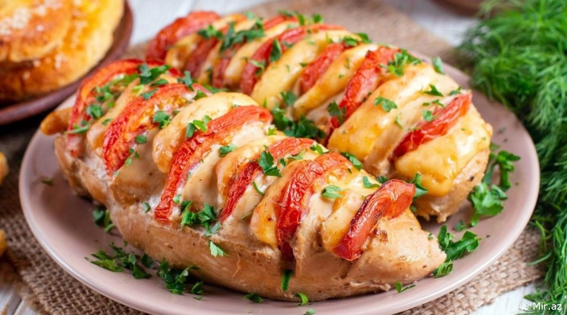 Sanki Bir Qarmon :Sobada Toyuq Filesindən Qəlyanaltı Resepti