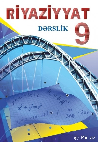 Riyaziyyat fənni üzrə 9-cu sinif üçün dərslik - PDF