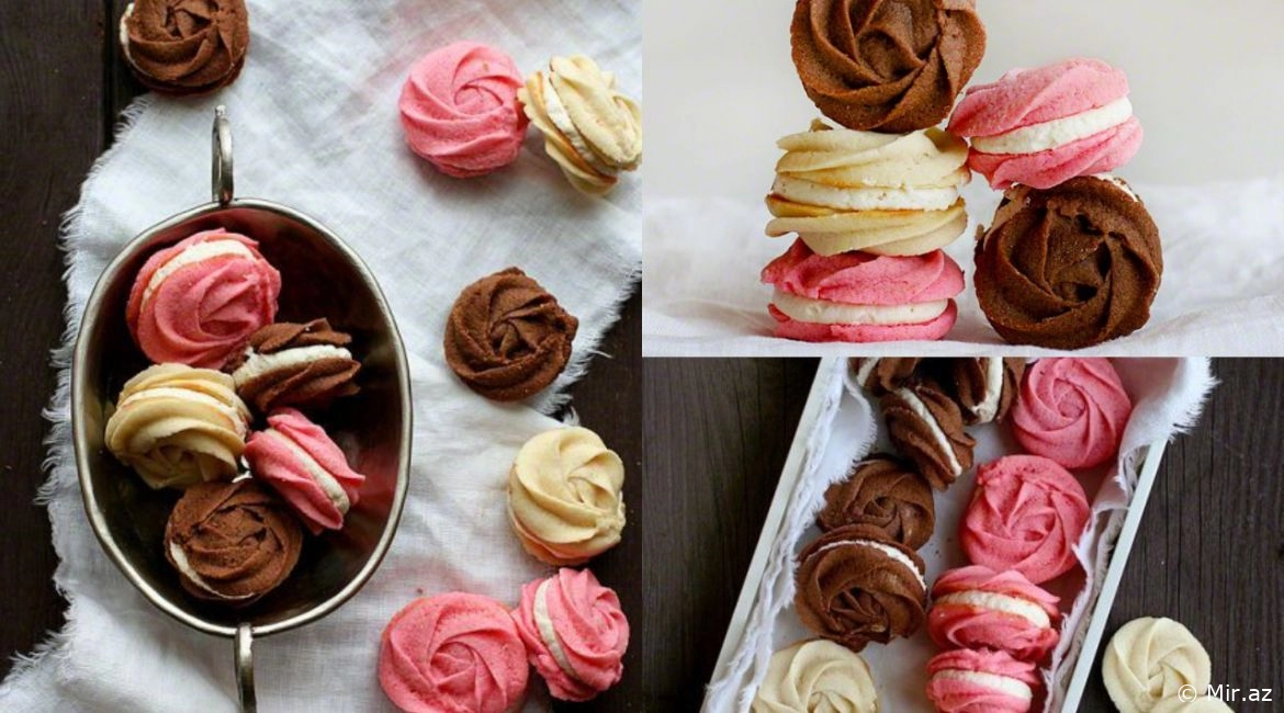 Süfrələriniz Gül Açsın: Görünüşü Göz Oxşayan Gül Peçenyesi Resepti