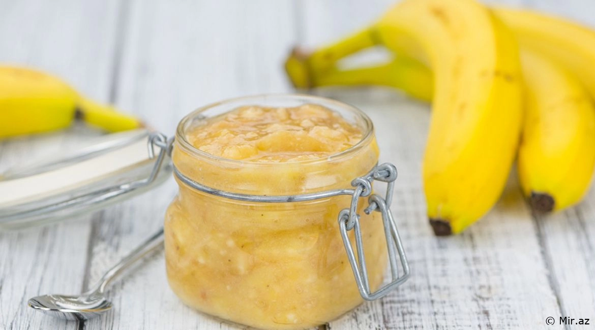 Çayın Yanına Çox Yaraşacaq : Banan Mürəbbəsi Resepti
