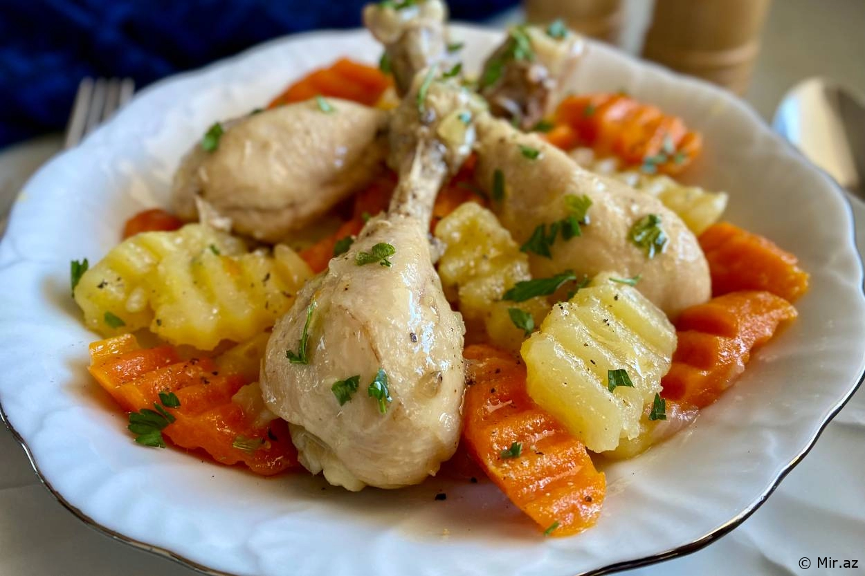 Qaynadılmış Toyuq Resepti