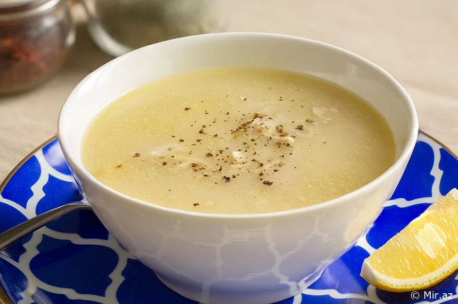 Bu Axşamın Şorbası : Toyuq Suyu Şorbası Resepti