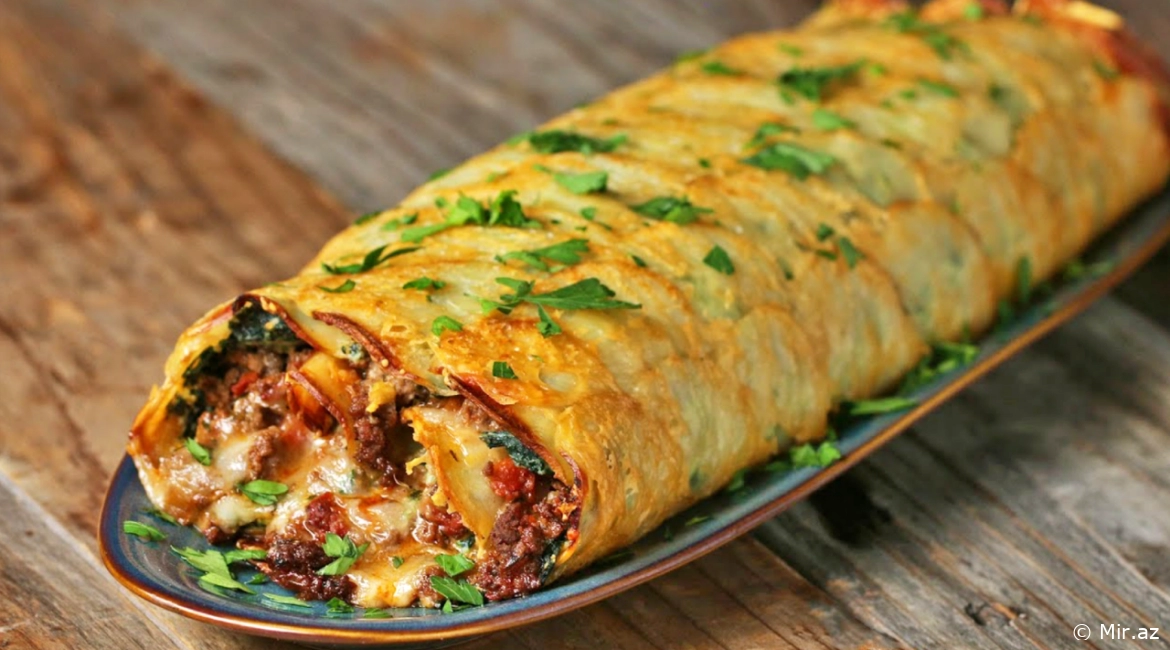 Qiyməli Kartof Ruleti Resepti