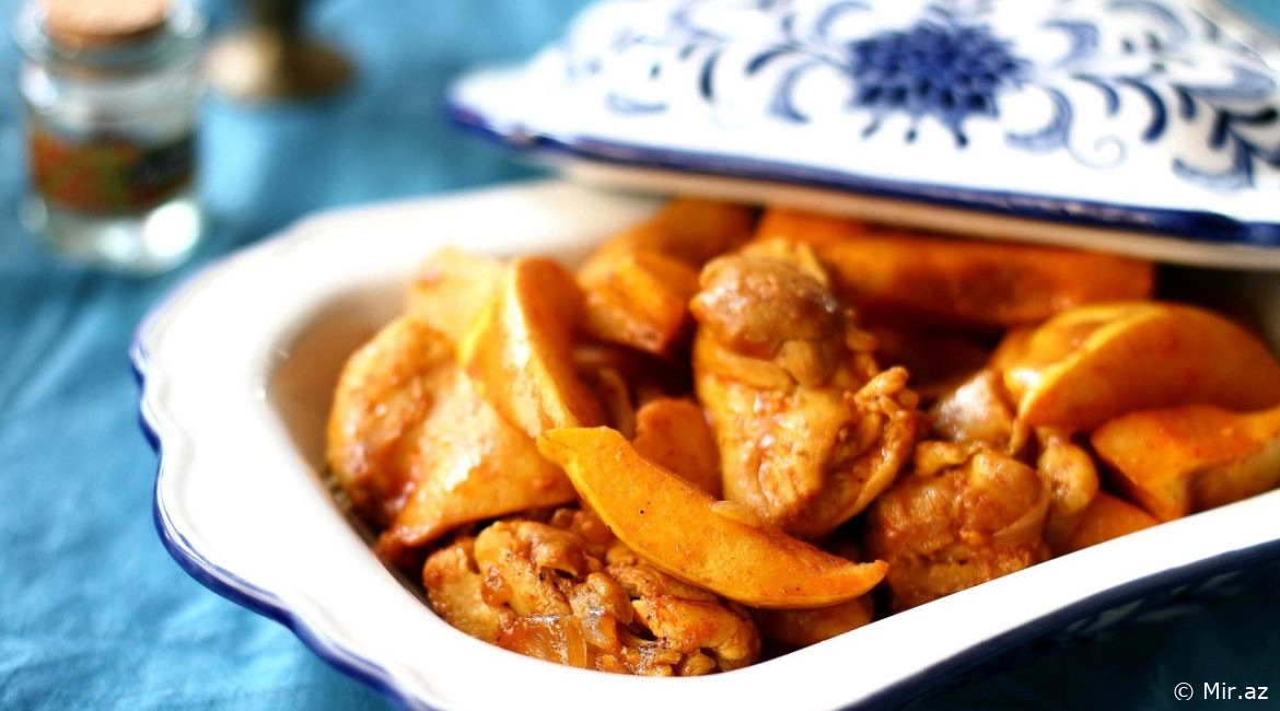 Ətirli və Turşməzə : Heyvalı Toyuq Resepti