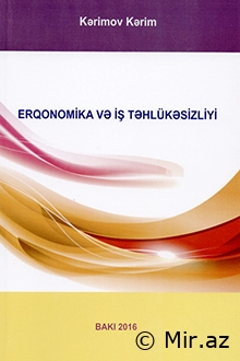 Kərimov Kərim "Erqonomika və iş təhlükəsizliyi" PDF