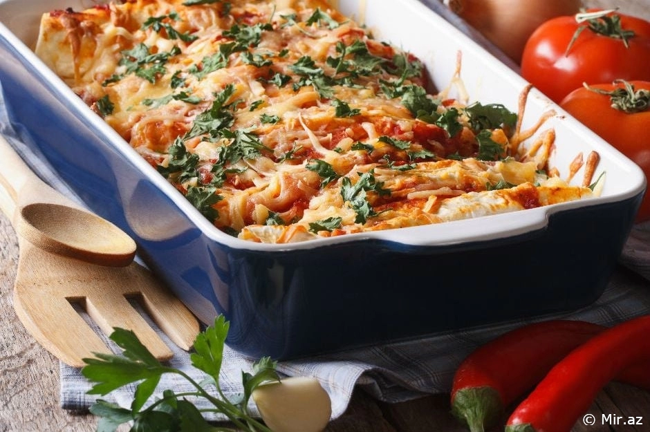 From Mexican Cuisine: Enchilada Recipe