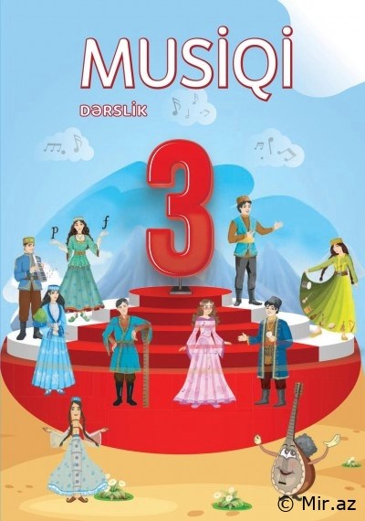 Musiqi fənni  3-cü sinif üçün dərslik -  PDF