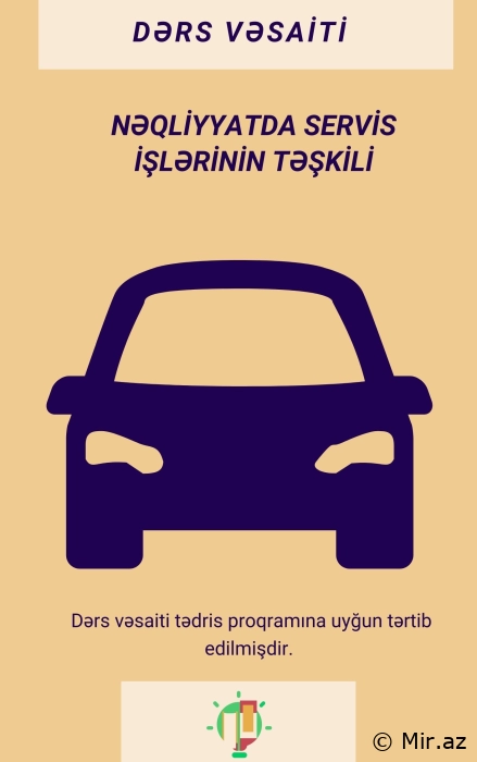 Hacıyev Tofiq "Nəqliyyatda servis işlərinin təşkili" PDF