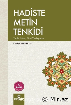 Enbiya Yildirim "Hadiste Metin Tenkidi" PDF