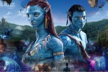 Why are the characters in the movie "Avatar" blue?