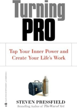 Steven Pressfield "Turning Pro" PDF