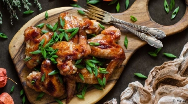 Roasted Honey Chicken Wings Recipe İn The Oven
