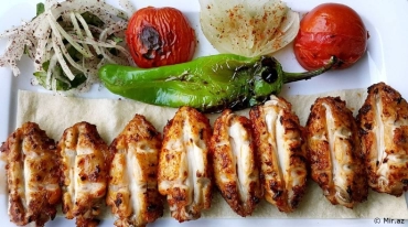 Both Delicious and Healthy: Grilled Chicken Wing Kebab Recipe