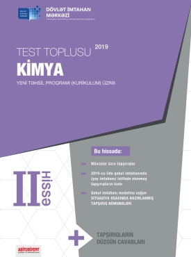 Kimya II Hissə Test Toplusu DİM - PDF