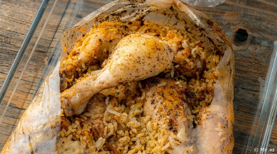 Sobada Bişən Ləzzət : Soba Paketində Düyülü Toyuq Resepti