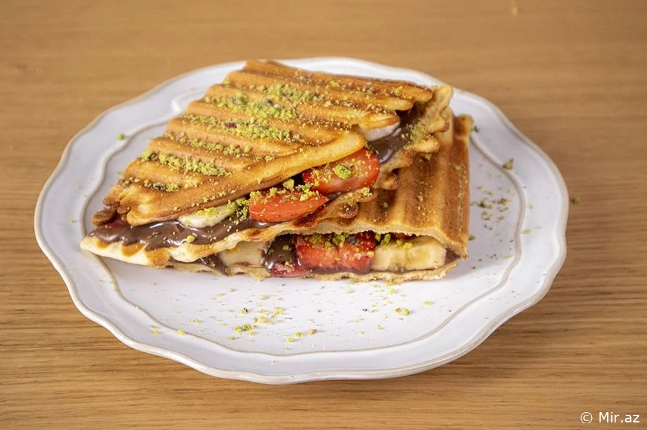 Daha Asan: Tosterdə Asan Vafli ( Waffle )Resepti