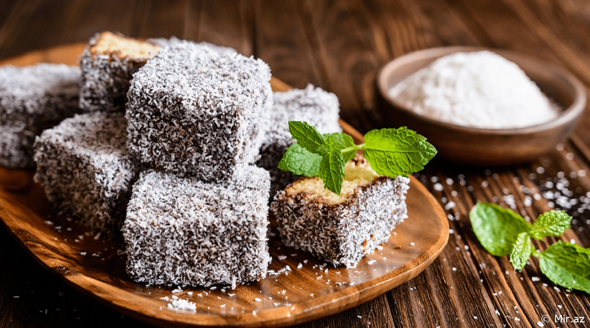 Avstraliya Mətbəxindən : Dadına Doyum Olmayan Lamington Desert Resepti