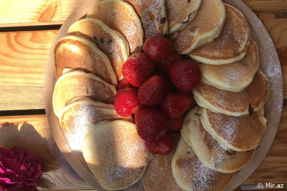 Qoxusu Bir Başqa : Damla Şokoladlı Pankek Resepti