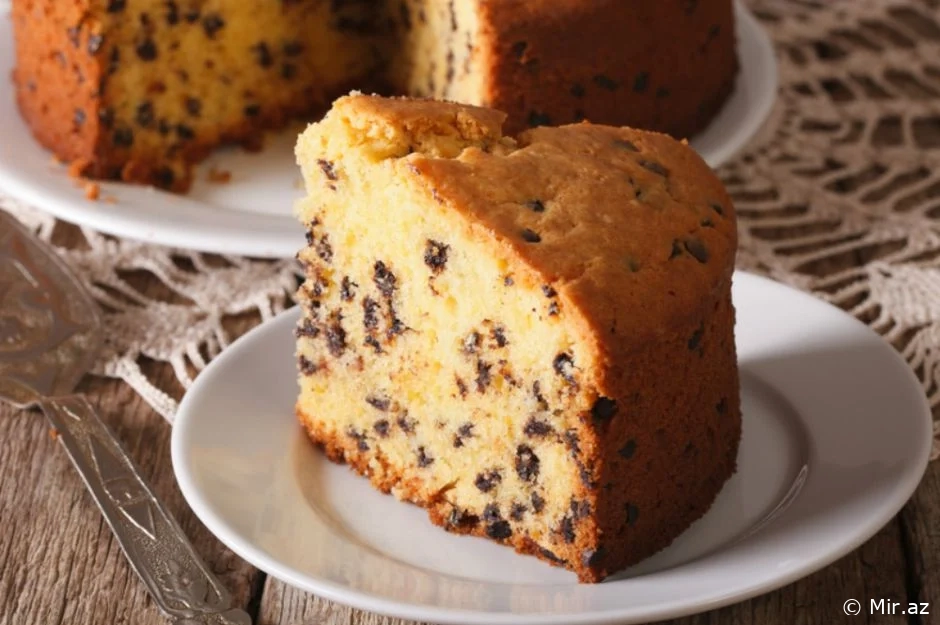 Çayın Vazkeçilməzi : Damla Şokoladlı Keks Resepti