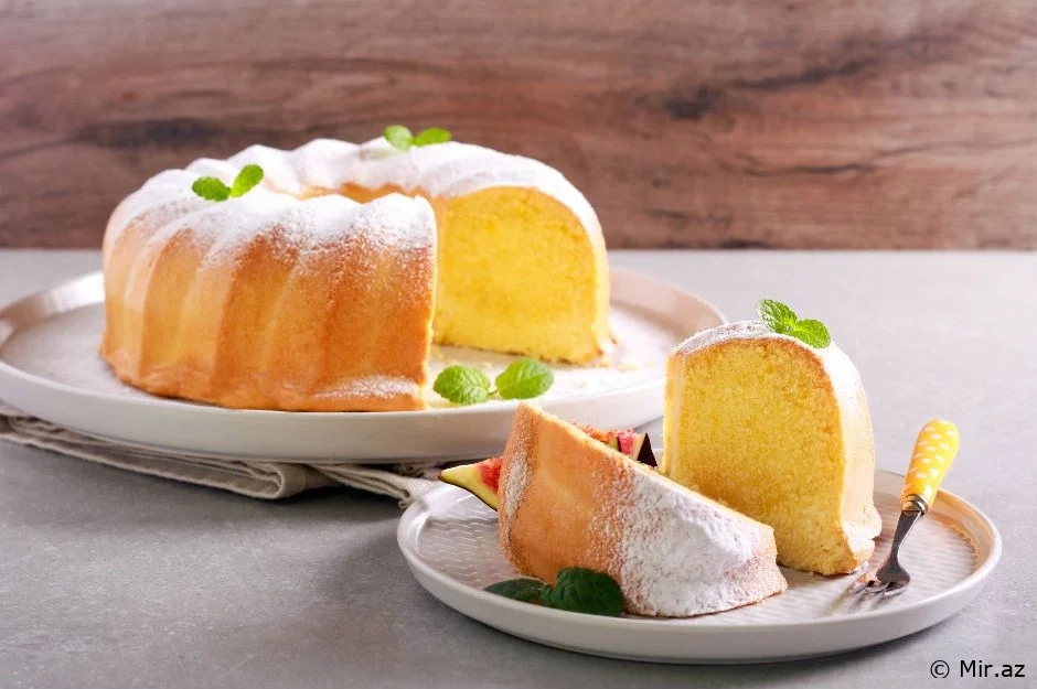 Bu Dəfə Unsuz : Nişastalı Keks Resepti