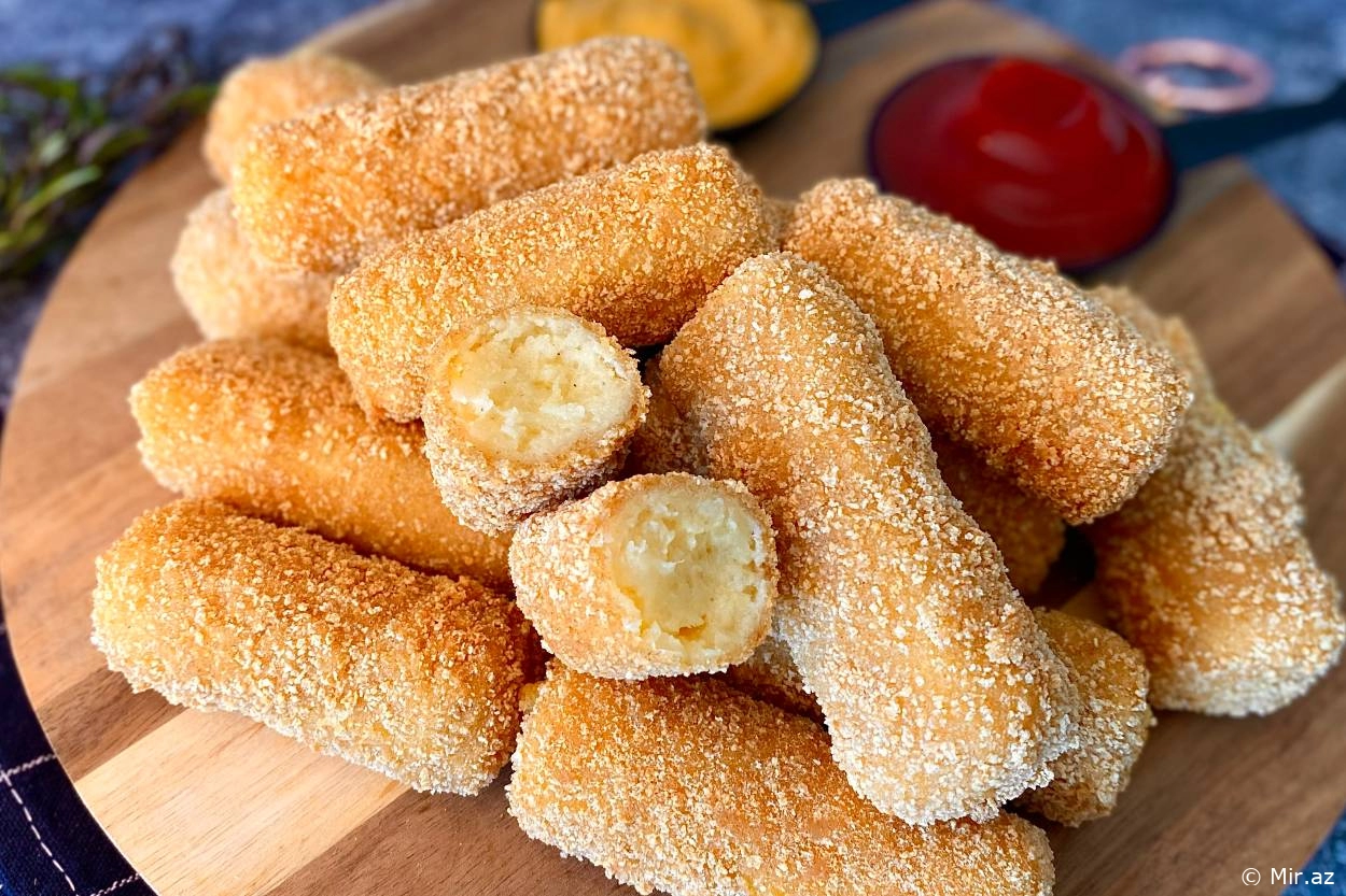 Ketçup və Mayonezli Ləzzət: Kartof Kroket Resepti