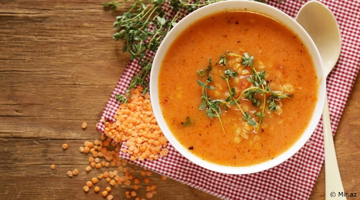 Türkiyə Mətbəxindən : Məşhur Mərcimək Şorbası Resepti