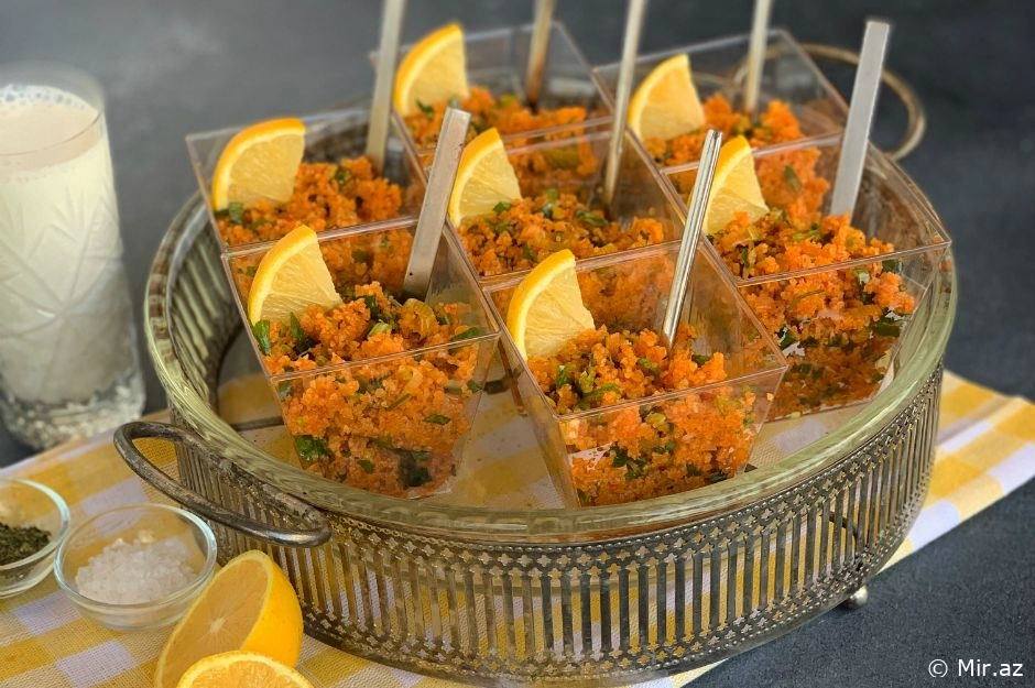 Türkiyə Mətbəxindən: Məşhur Kısır Resept