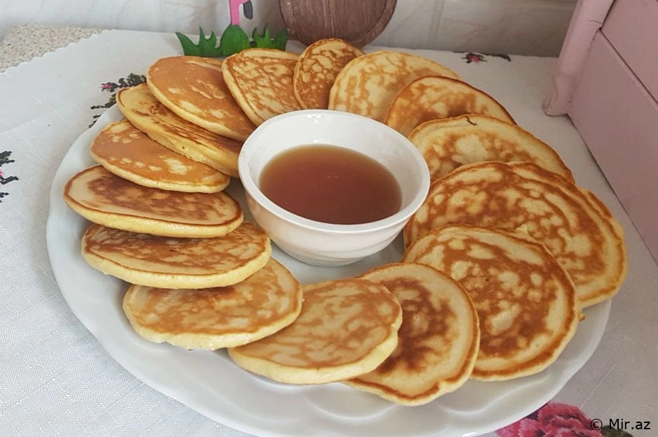 Yumşaq və Ləzzətli : Limonlu Pancake Resepti