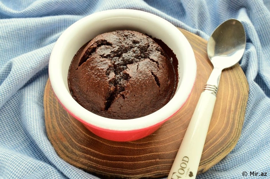 No Sugar in the Batter: Honey Almond Lava Cake Recipe