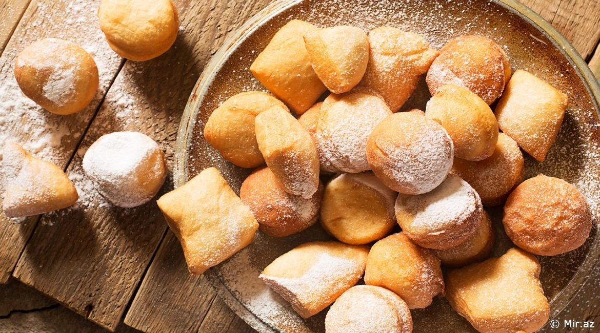 From Kazakh cuisine: Baursaki donut recipe
