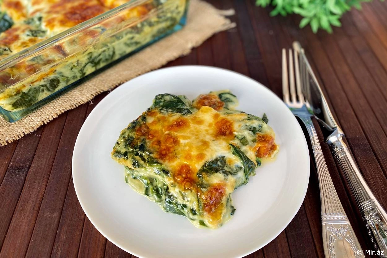Bechamel Sauce : Spinach Gratin Recipe