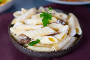 Asan Ləzzət : Qaymaqlı Göbələkli Makaron Resepti