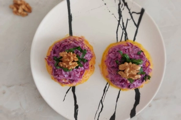 Süfrənizə Rəng Qatın: İki Rəngli Məzə Resepti